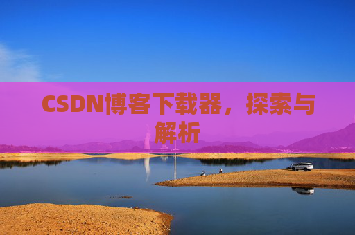 CSDN博客下载器，探索与解析
