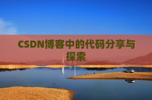 CSDN博客中的代码分享与探索